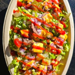 <span>Cheeseburger</span> Eggceptional Bowl