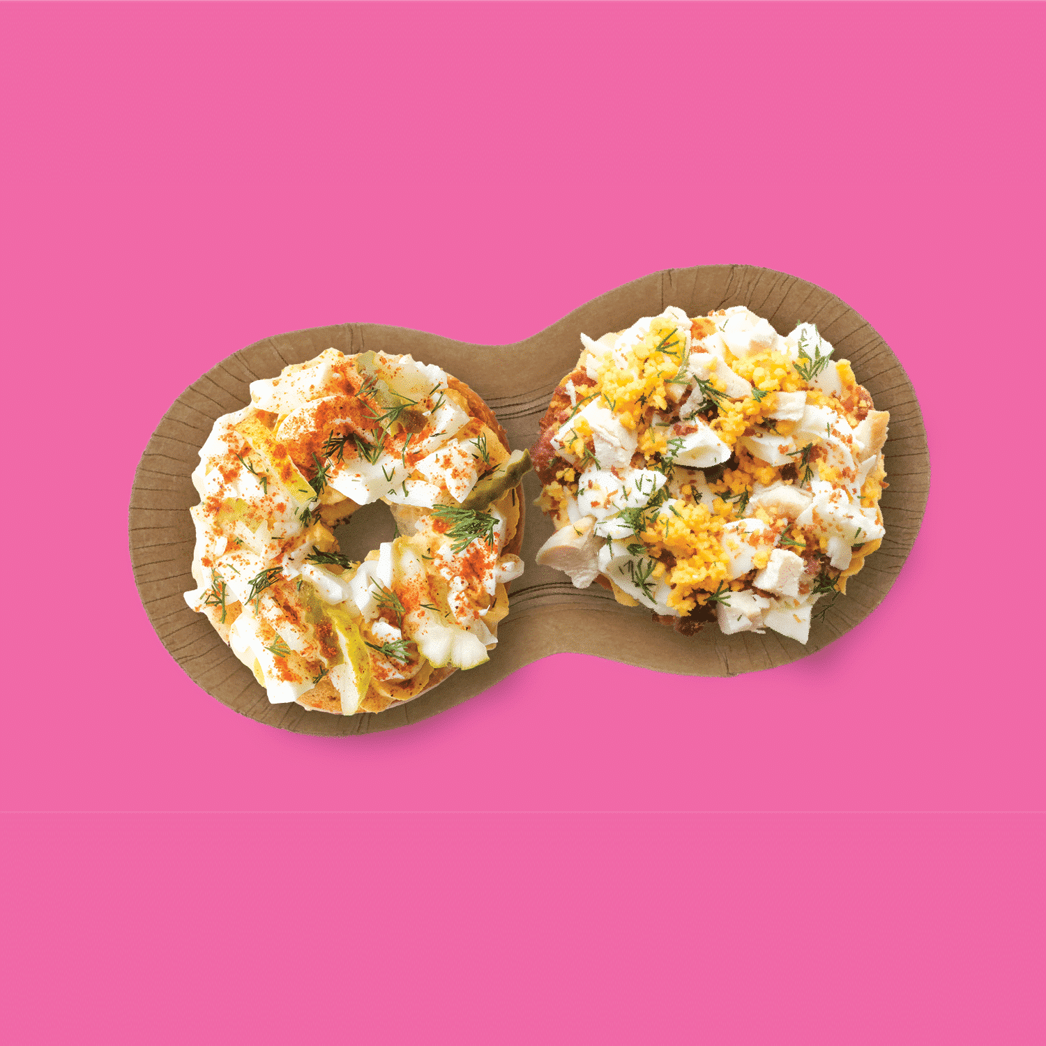Egg Salad Bagels